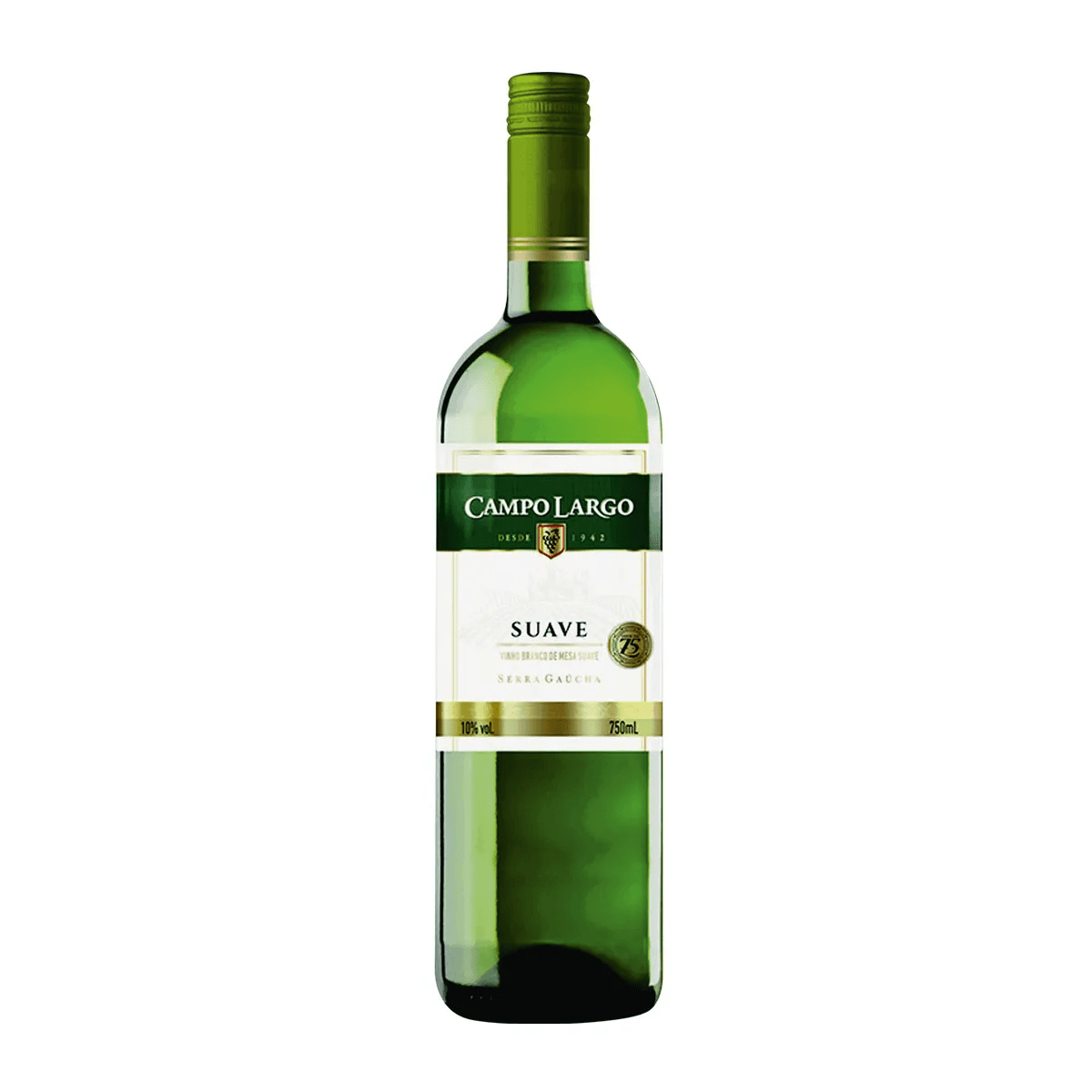 Vinho Campo Largo Branco Suave 750ml