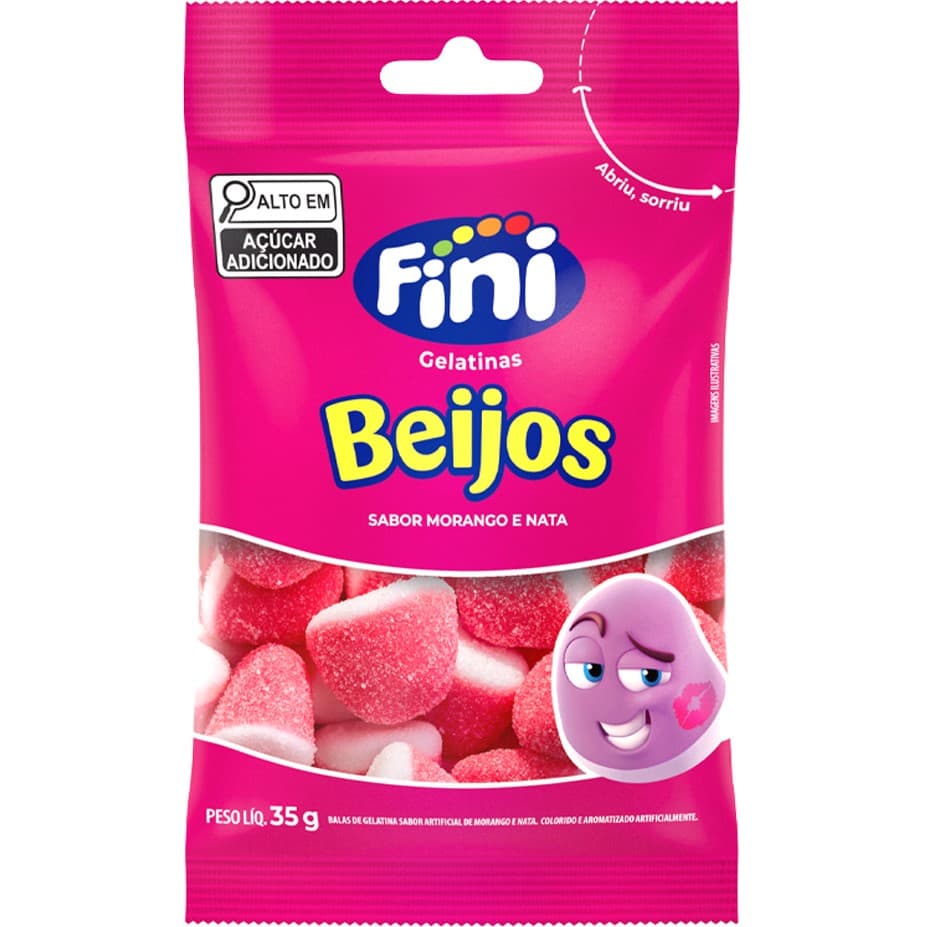 Bala Fini Beijos 35g