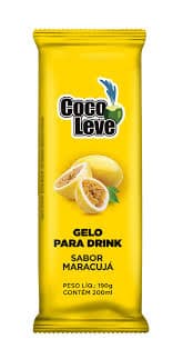 Gelo Coco Leve Maracujá 190g