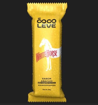 Coco Leve Abacaxi White Horse 190g (Não Contem Álcool)