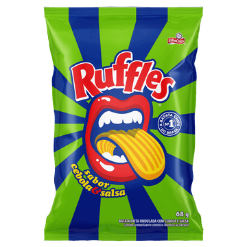 Batata Chips Cebola E Salsa Ruffles 68G